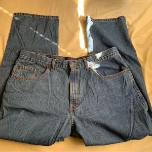 Mens classic fit 40 x 30 saddlebred jeans